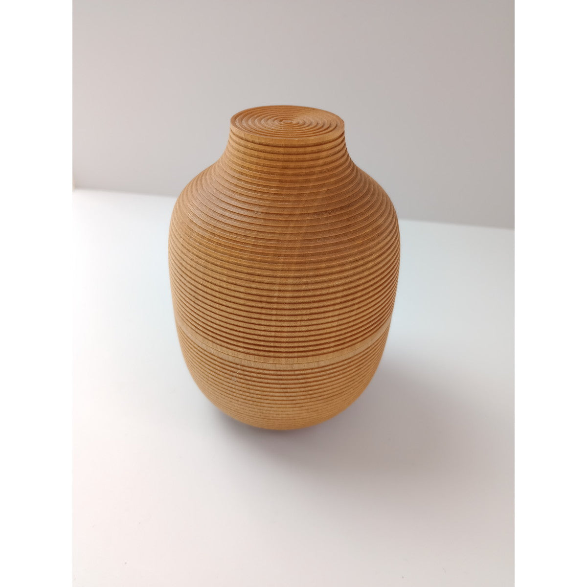 我戸幹男商店  山中漆器 茶筒 KARMI 徳 Soji ナチュラル Tea Canister 木製  ナチュラルブラウン【中古】