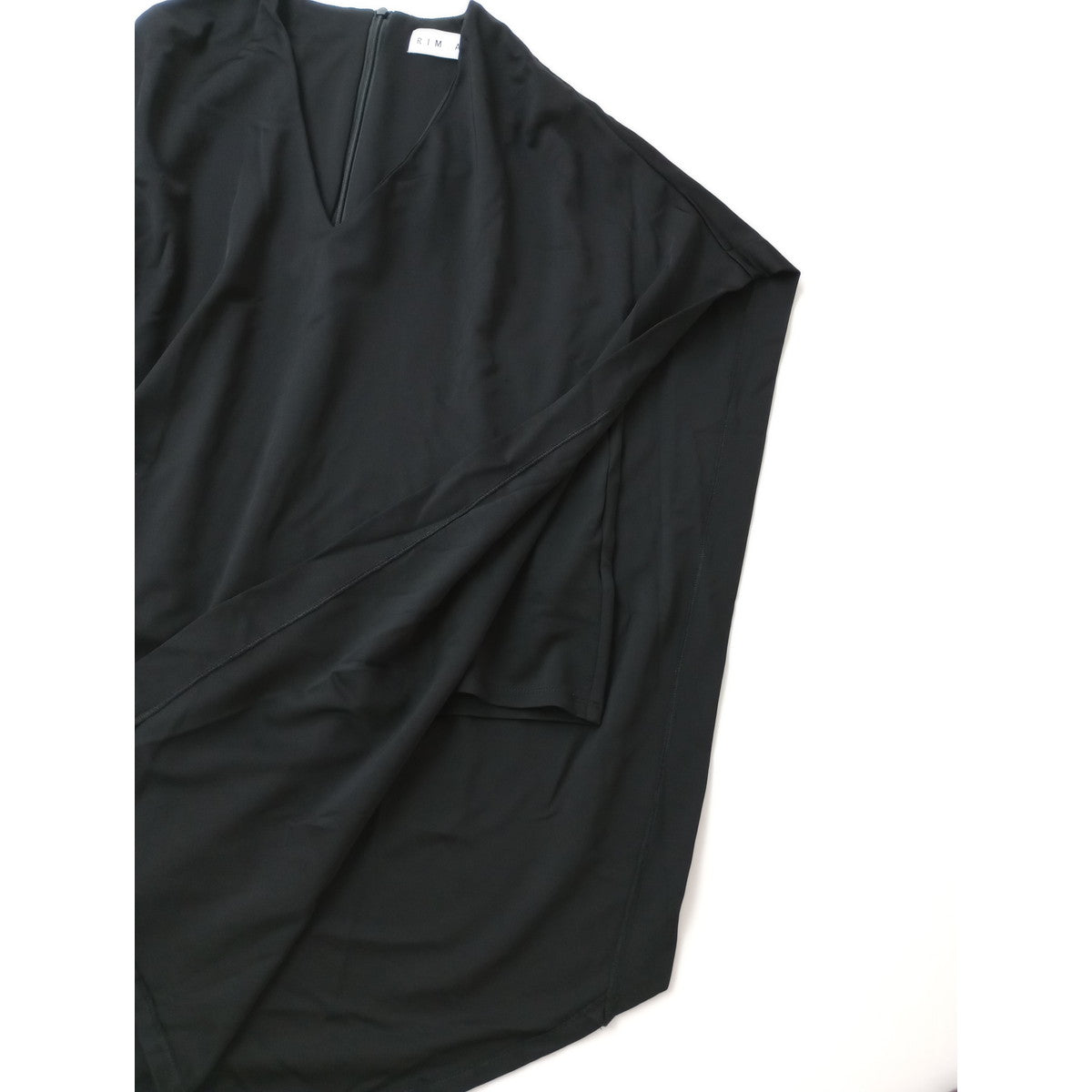 26SS RIM.ARK リムアーク Relaxed flap tops リラックスド フラップ トップス 黒 ブラック FREE 【中古】