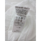 26SS  Muche et Muchette ミュッシェエミュセット Coquette Lace Trimmed Top レース 刺繍 ブラウス トップス  長袖 白  0/S 【中古】
