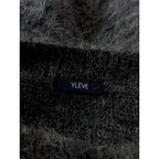 YLEVE イレーヴ モヘヤ ナイロン ニット セーター プルオーバー グレー (13M＋1076) 【中古】