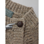 MARGARET HOWELL マーガレットハウエル DONEGAL MERINO イタリア製 ドネガル メリノウール ニット セーター ベージュ (13M＋1077)【中古】