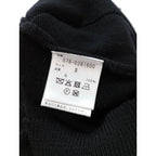 MARGARET HOWELL マーガレットハウエル POCKET SLIPOVER KNIT ウール 毛 100％ ニットベスト トップス  黒 ブラック 2【中古】