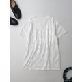 Maison Margiela  メゾンマルジェラ  Tape Print T-Shirt テープ プリント 半袖 Tシャツ カットソー トップス 白 ホワイト XS 【中古】