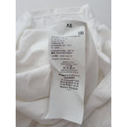 Maison Margiela  メゾンマルジェラ  Tape Print T-Shirt テープ プリント 半袖 Tシャツ カットソー トップス 白 ホワイト XS 【中古】