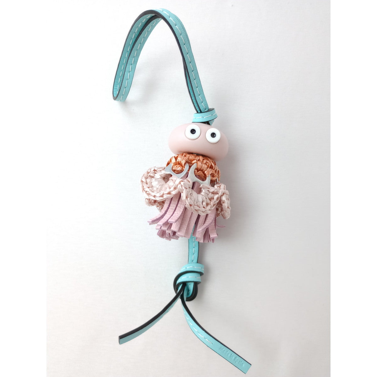 LOEWE ロエベ SEA ANGEL クリオネ クラゲ バッグチャーム  ピンク ブルー 【中古】