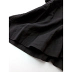 25SS MARGARET HOWELL マーガレットハウエル COTTON CHIFFON SHIRT コットン 綿 100％ シフォン シャツ ブラウス 半袖  ダークブラウン 1 【中古】