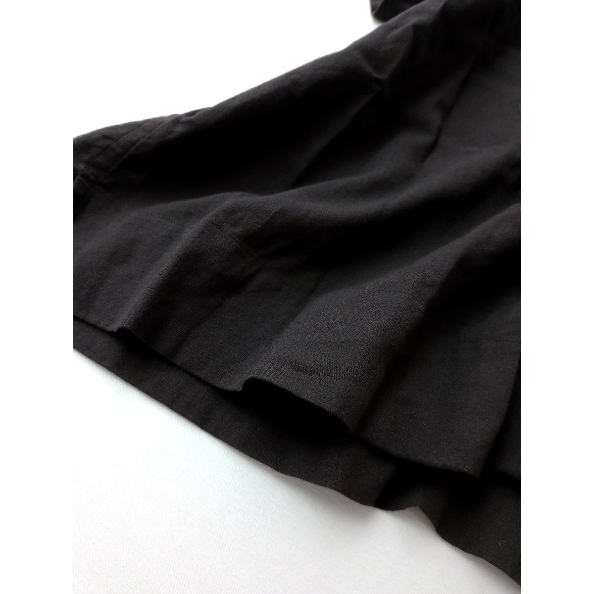 25SS MARGARET HOWELL マーガレットハウエル COTTON CHIFFON SHIRT コットン 綿 100％ シフォン シャツ ブラウス 半袖  ダークブラウン 1 【中古】