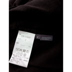 25SS MARGARET HOWELL マーガレットハウエル COTTON CHIFFON SHIRT コットン 綿 100％ シフォン シャツ ブラウス 半袖  ダークブラウン 1 【中古】