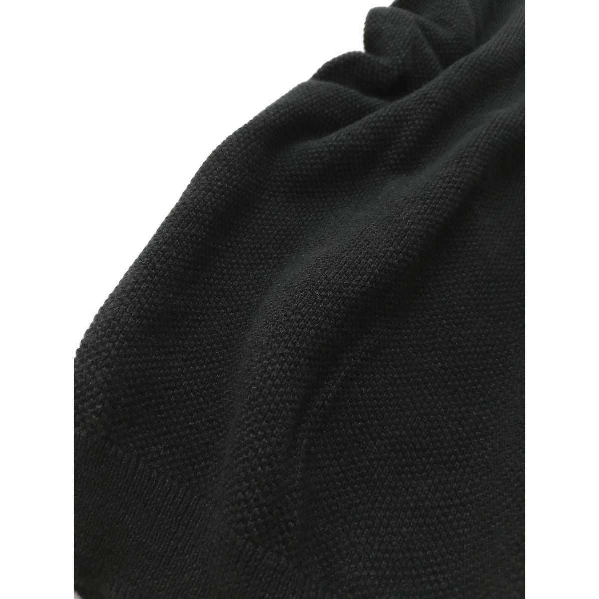 MARGARET HOWELL マーガレットハウエル COTTON HEMP KNIT コットン ヘンプ ニット 黒 ブラック 2【中古】