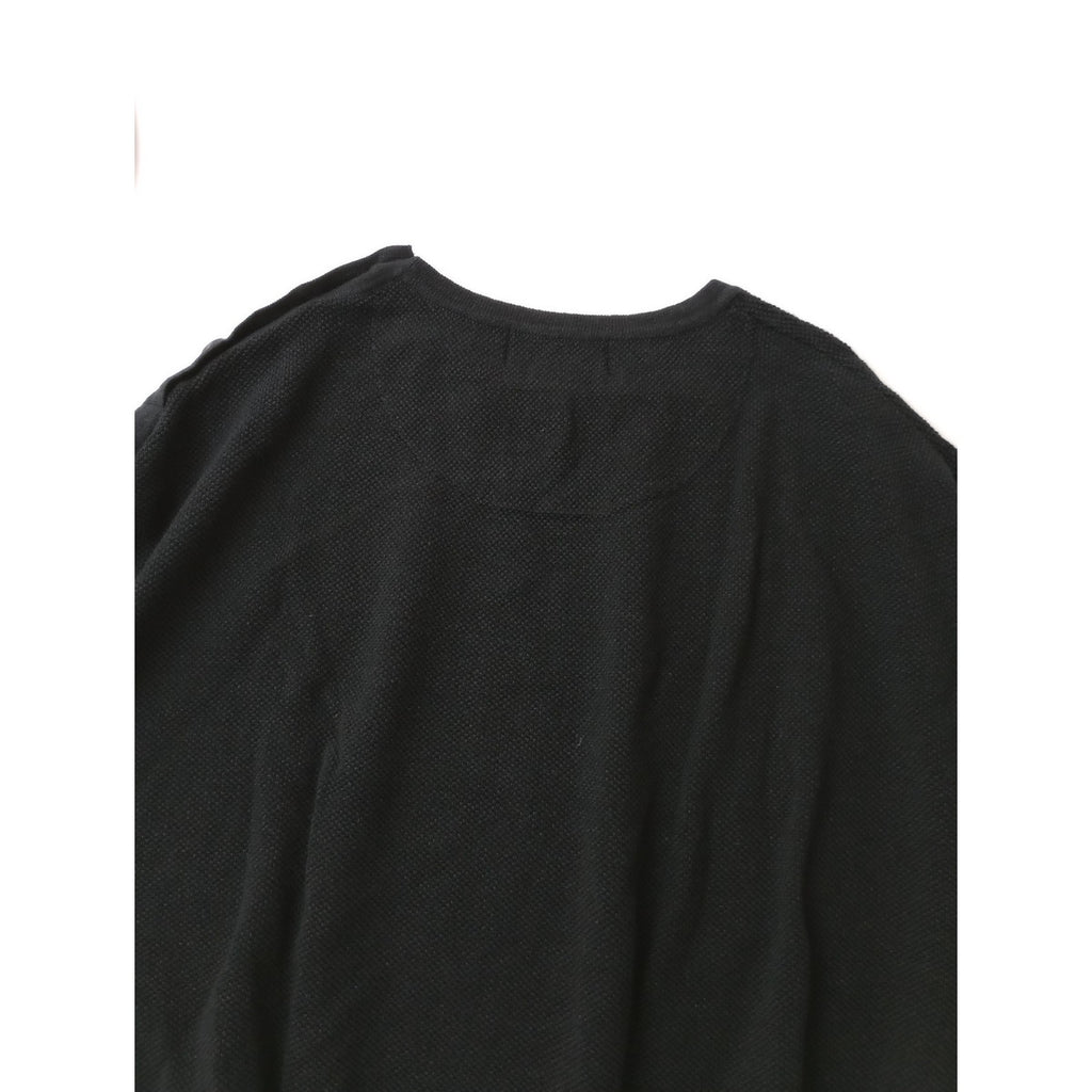 MARGARET HOWELL マーガレットハウエル COTTON HEMP KNIT コットン ヘンプ ニット 黒 ブラック 2【中古】