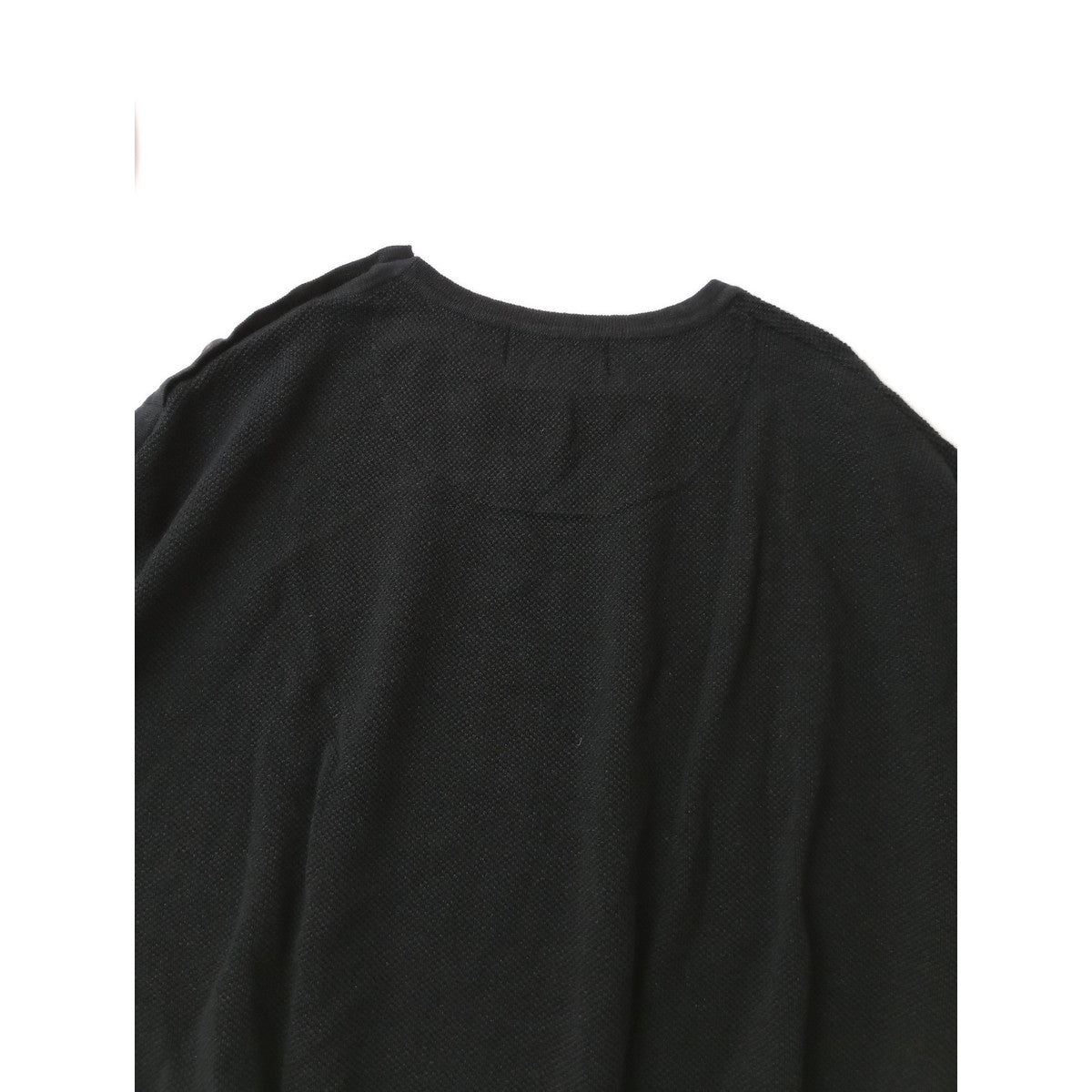 MARGARET HOWELL マーガレットハウエル COTTON HEMP KNIT コットン ヘンプ ニット 黒 ブラック 2【中古】