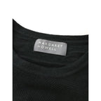 MARGARET HOWELL マーガレットハウエル COTTON HEMP KNIT コットン ヘンプ ニット 黒 ブラック 2【中古】