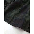 MARGARET HOWELL マーガレットハウエル CHECK WOOL TWILL SHIRT チェック シャツ  長袖 トップス カーキ ダークブラウン  1  【中古】