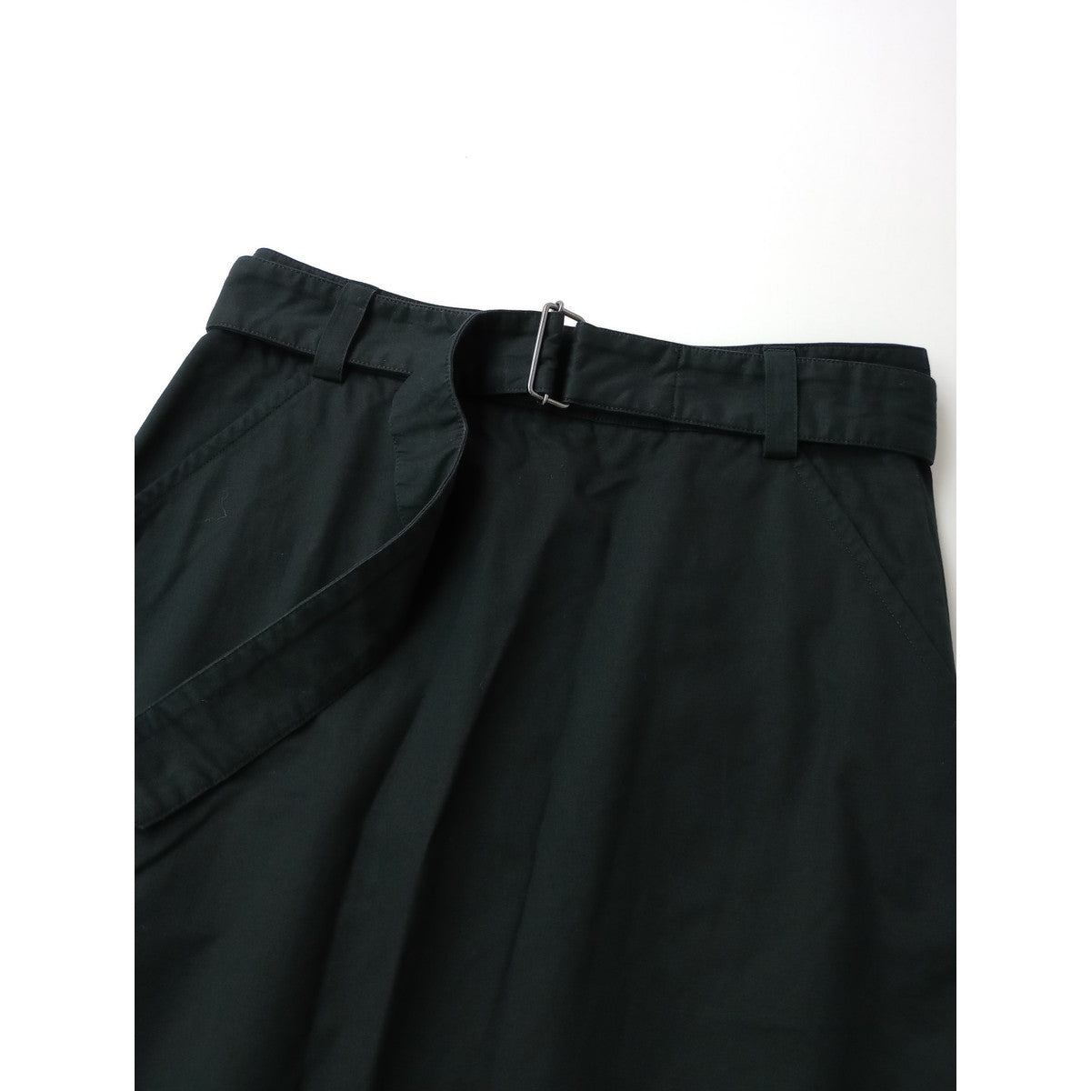 MARGARET HOWELL マーガレットハウエル LIGHT COTTON LINEN TWILL SKIRT コットン リネン ツイル ロングスカート 1 【中古】