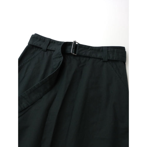 MARGARET HOWELL マーガレットハウエル LIGHT COTTON LINEN TWILL SKIRT コットン リネン ツイル ロングスカート 1 【中古】