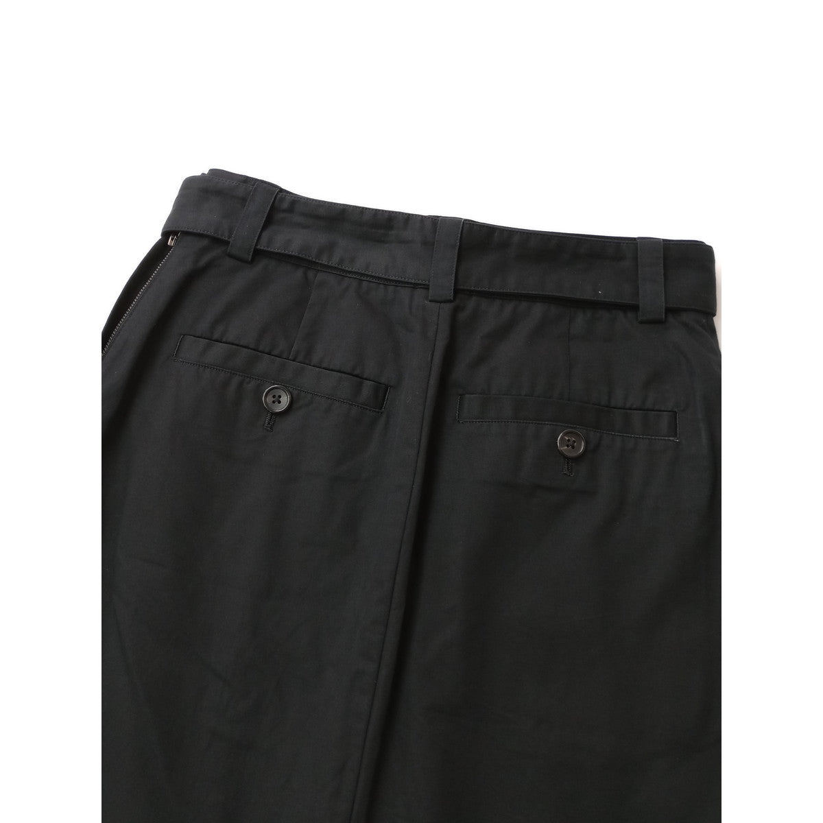 MARGARET HOWELL マーガレットハウエル LIGHT COTTON LINEN TWILL SKIRT コットン リネン ツイル ロングスカート 1 【中古】