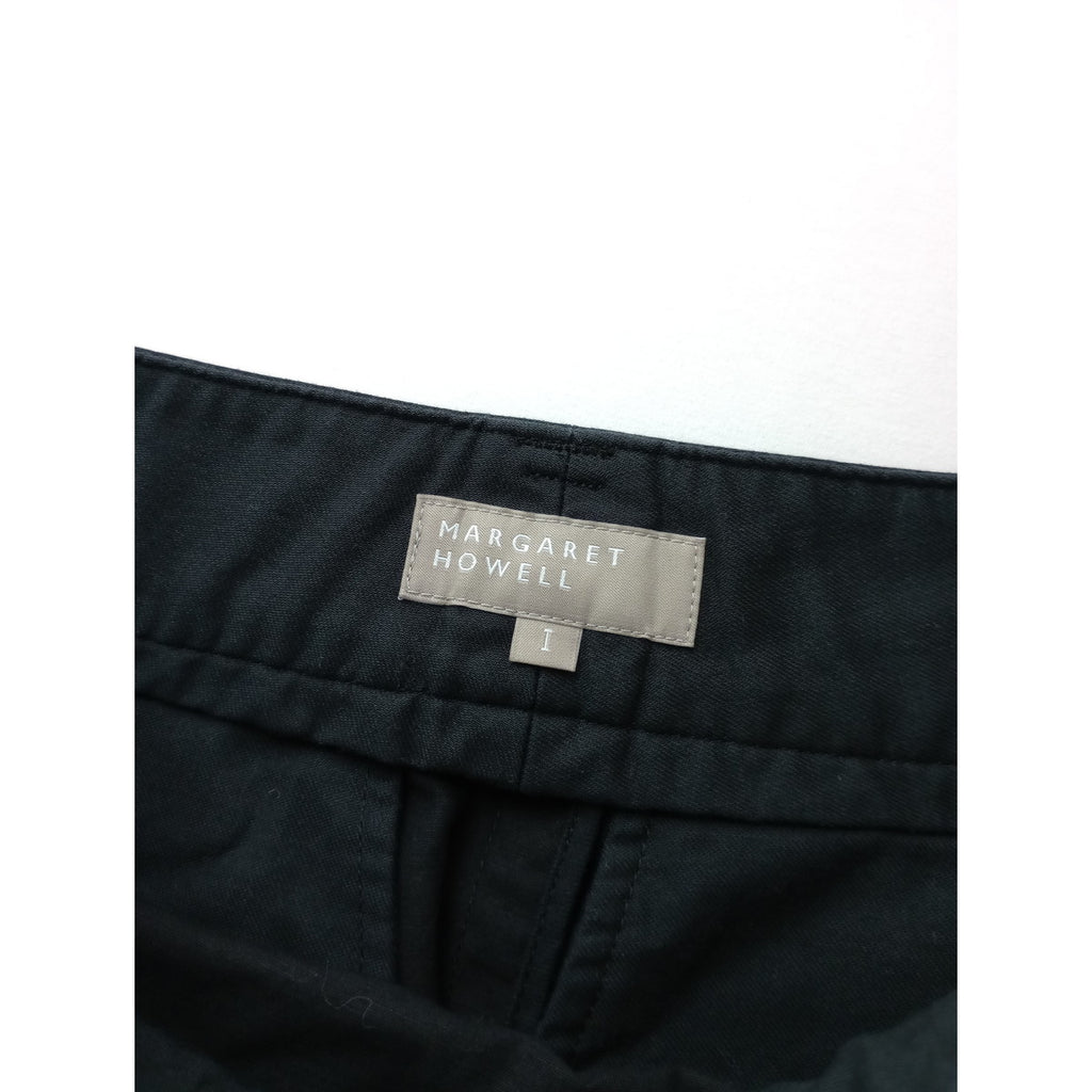 MARGARET HOWELL マーガレットハウエル LIGHT COTTON LINEN TWILL SKIRT コットン リネン ツイル ロングスカート 1 【中古】
