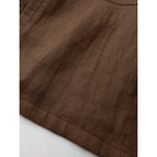 新品 26SS TENUE × MMN テニュイ 別注 リネンミリタリージャケット  ブラウン F