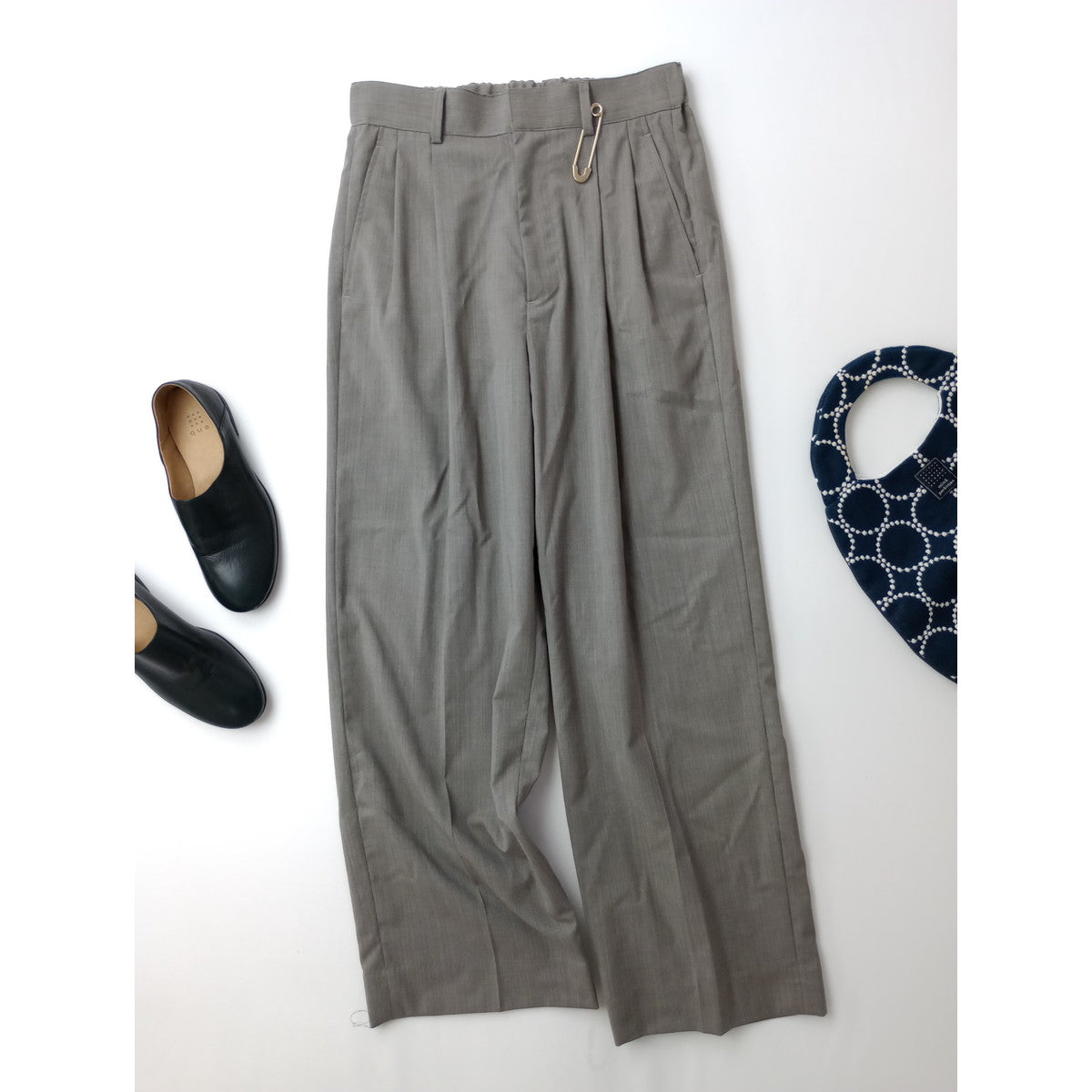 TanC TOKYO for BOUCLE タンク  別注 FATBOY PIN パンツ オリーブグレー 1  【中古】