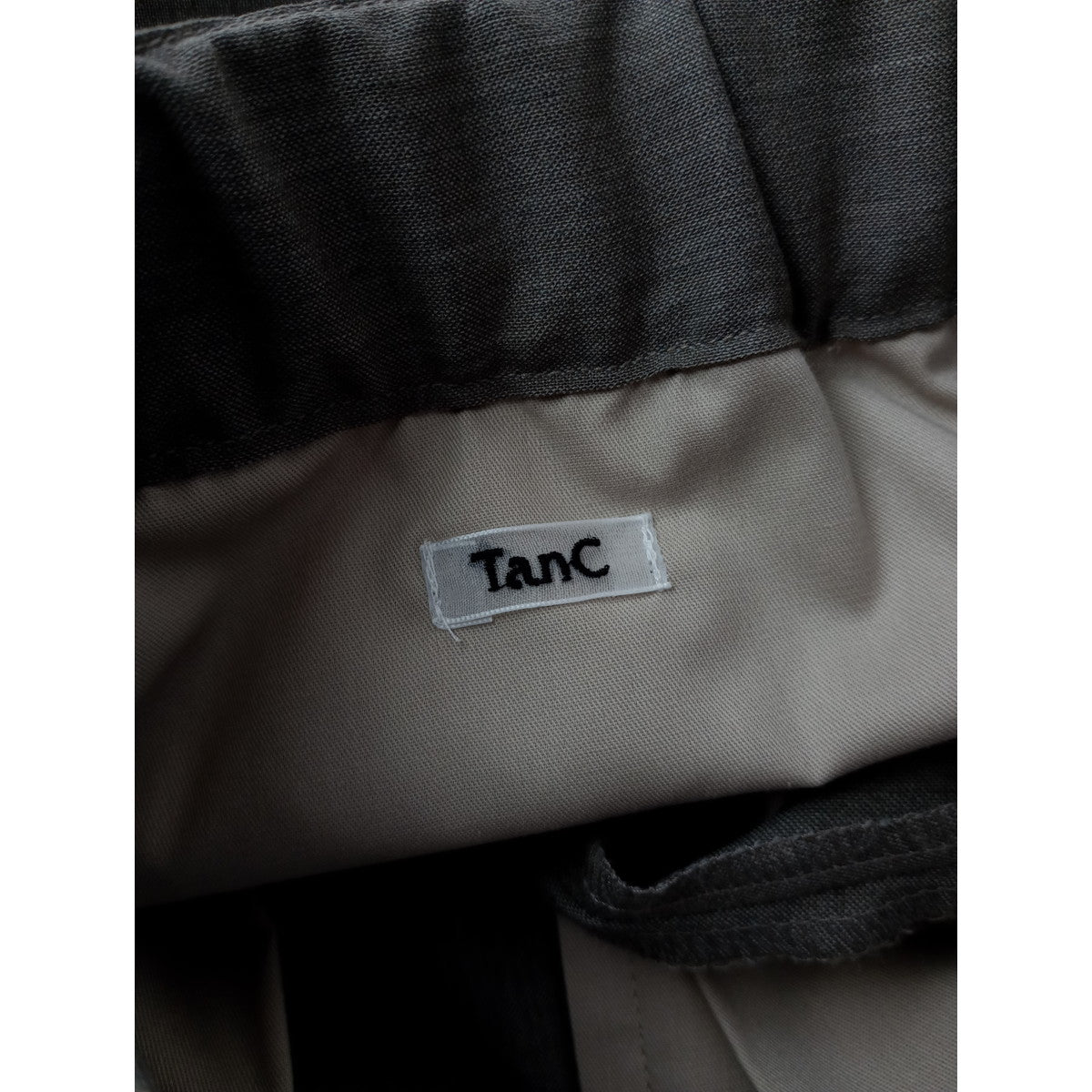 TanC TOKYO for BOUCLE タンク  別注 FATBOY PIN パンツ オリーブグレー 1  【中古】