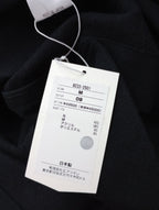 新品 HAND ROOM WOMENS ハンドルーム ウールコットン ショップコート ロング 黒 ブラック