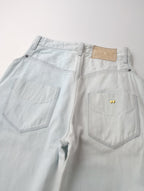 minaperhonen ミナペルホネン always  デニム  ワイド パンツ 34 ライトブルー  【中古】