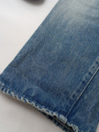 minaperhonen ミナペルホネン always  テーパード デニム  パンツ 36 ライトブルー  【中古】