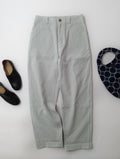 minaperhonen ミナペルホネン moon sand ムーンサンド パンツ コットン 綿 100% ライトブルー 36【中古】