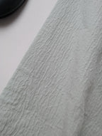 minaperhonen ミナペルホネン moon sand ムーンサンド パンツ コットン 綿 100% ライトブルー 36【中古】