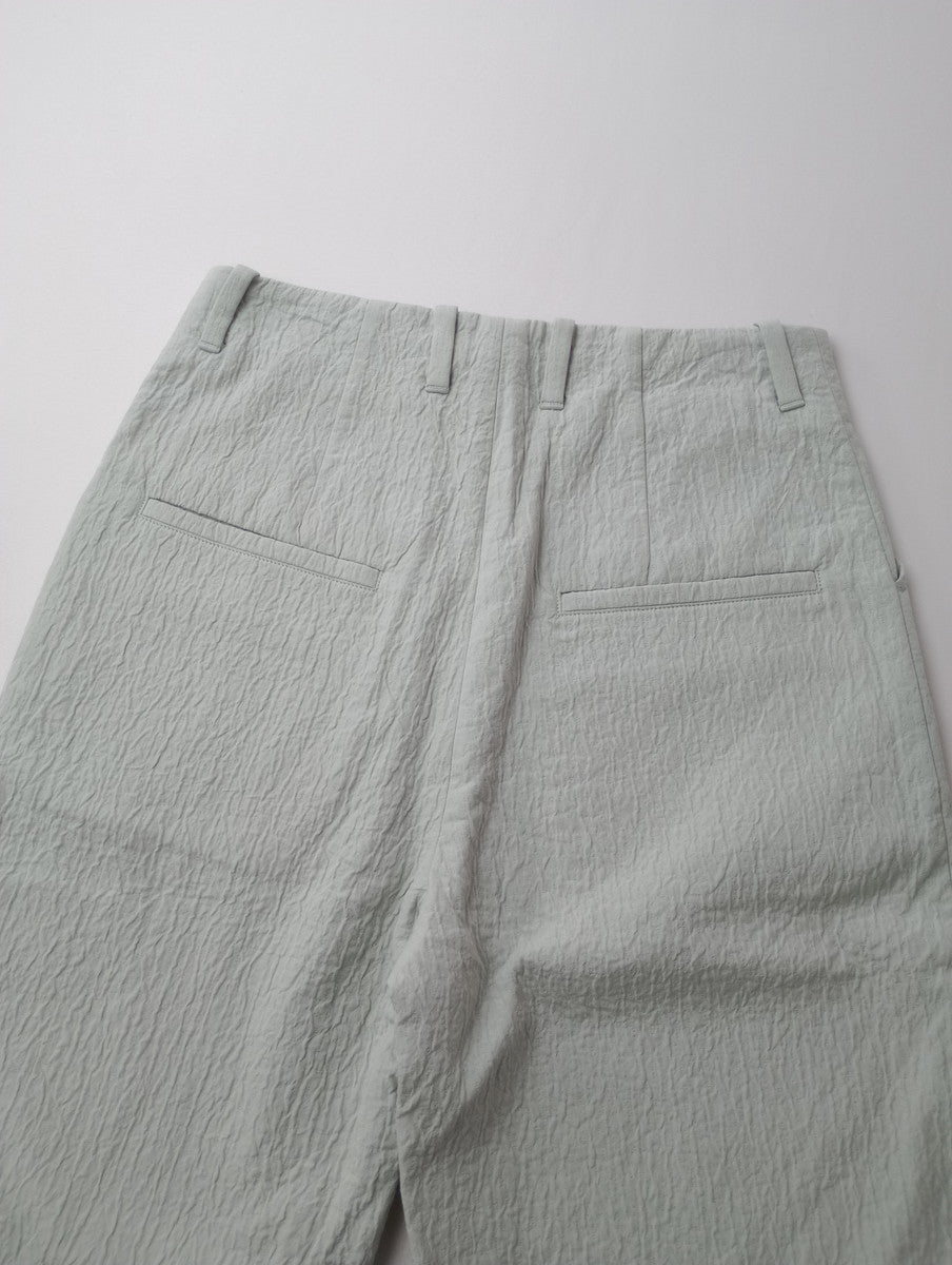 minaperhonen ミナペルホネン moon sand ムーンサンド パンツ コットン 綿 100% ライトブルー 36【中古】