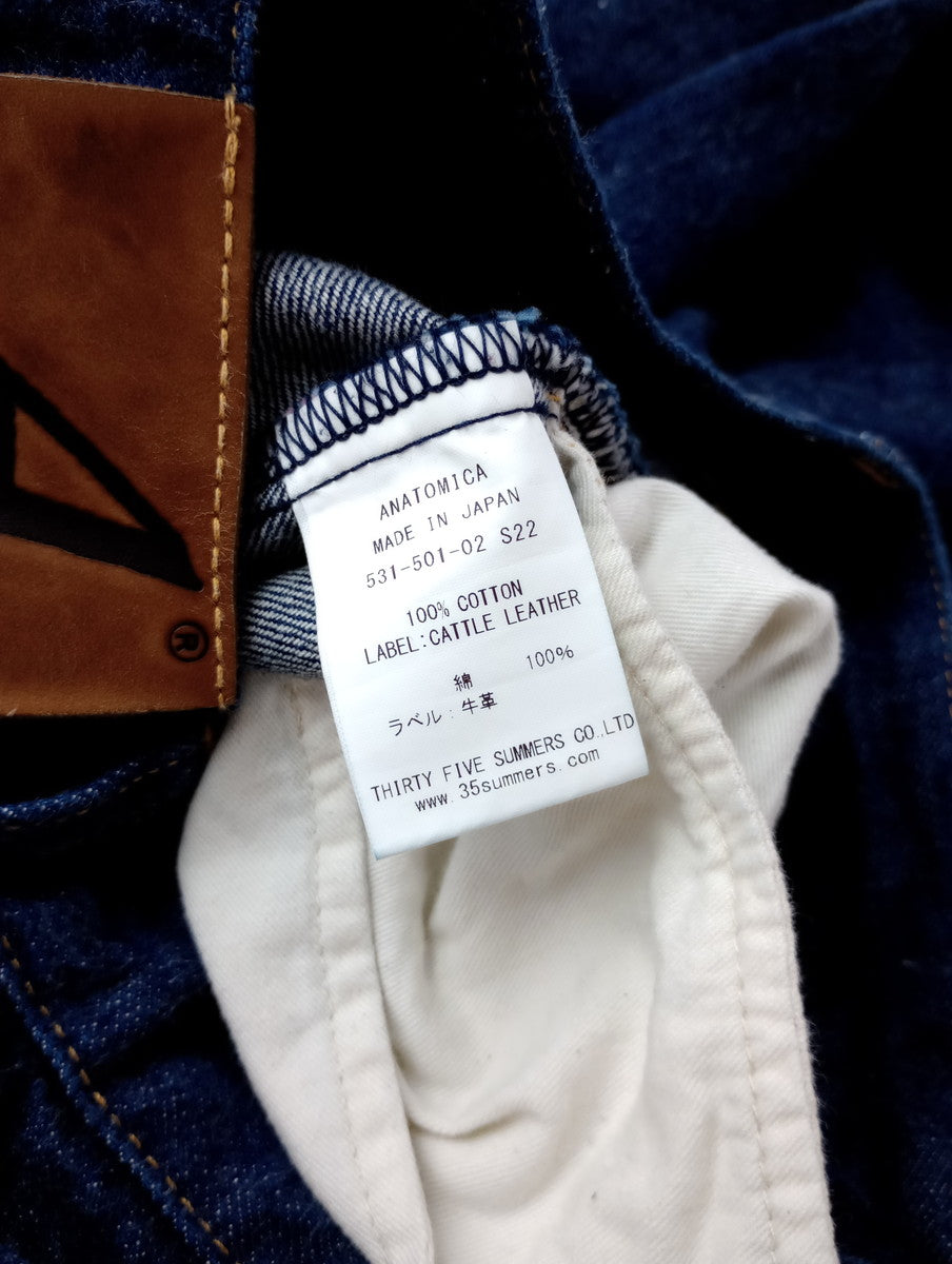 ANATOMICA  アナトミカ  618 MARILYN  デニム  パンツ  ブルー 26 【中古】