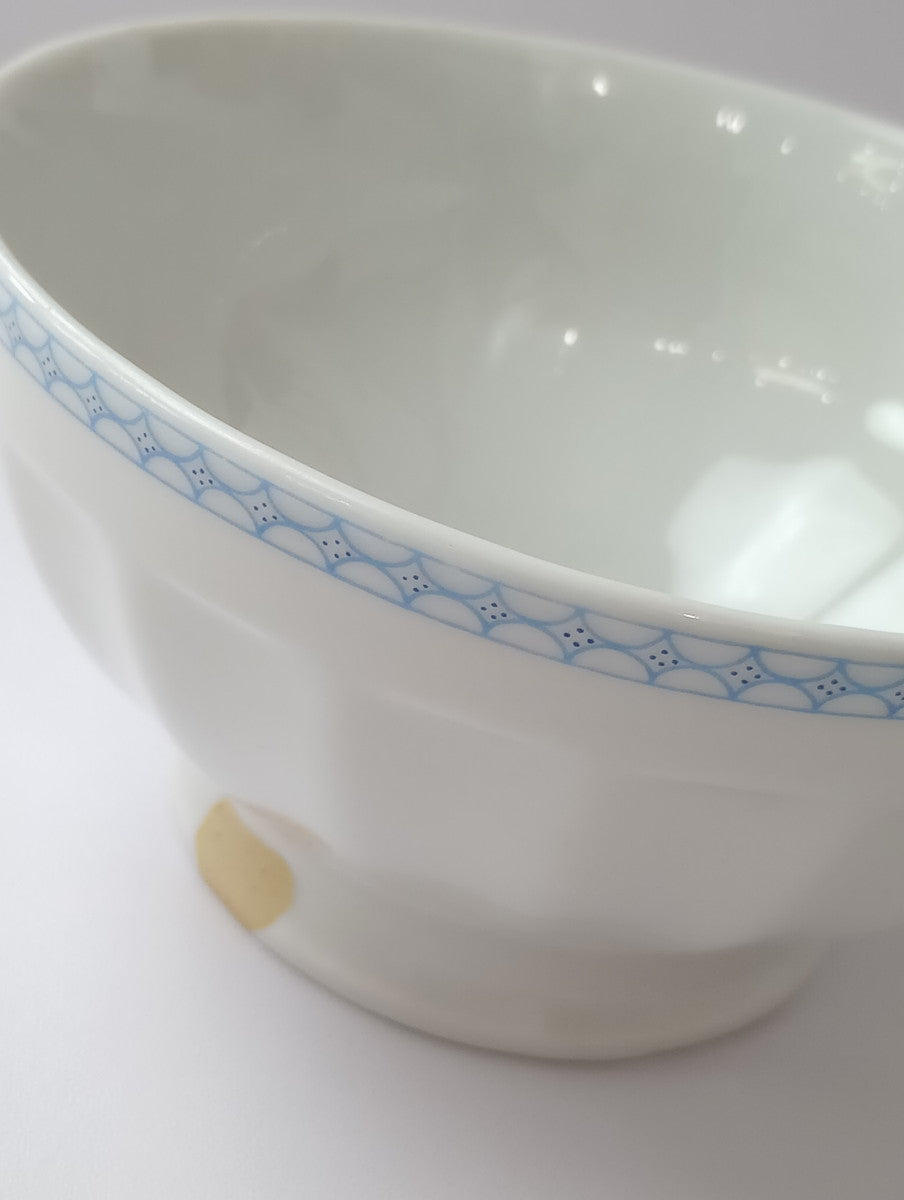 FD Chauvigny ショーヴィニー フランスアンティーク カフェオレボウル 白 ブルー  【中古】 (コピー)