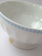 FD Chauvigny ショーヴィニー フランスアンティーク カフェオレボウル 白 ブルー  【中古】 (コピー)