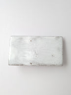 Astier de Villatte アスティエ・ド・ヴィラット お箸置き   オブジェ 白 【中古】