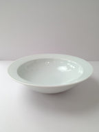 Lee gee jo イ・キジョ 李起助  Deep plate  皿 白 【中古】