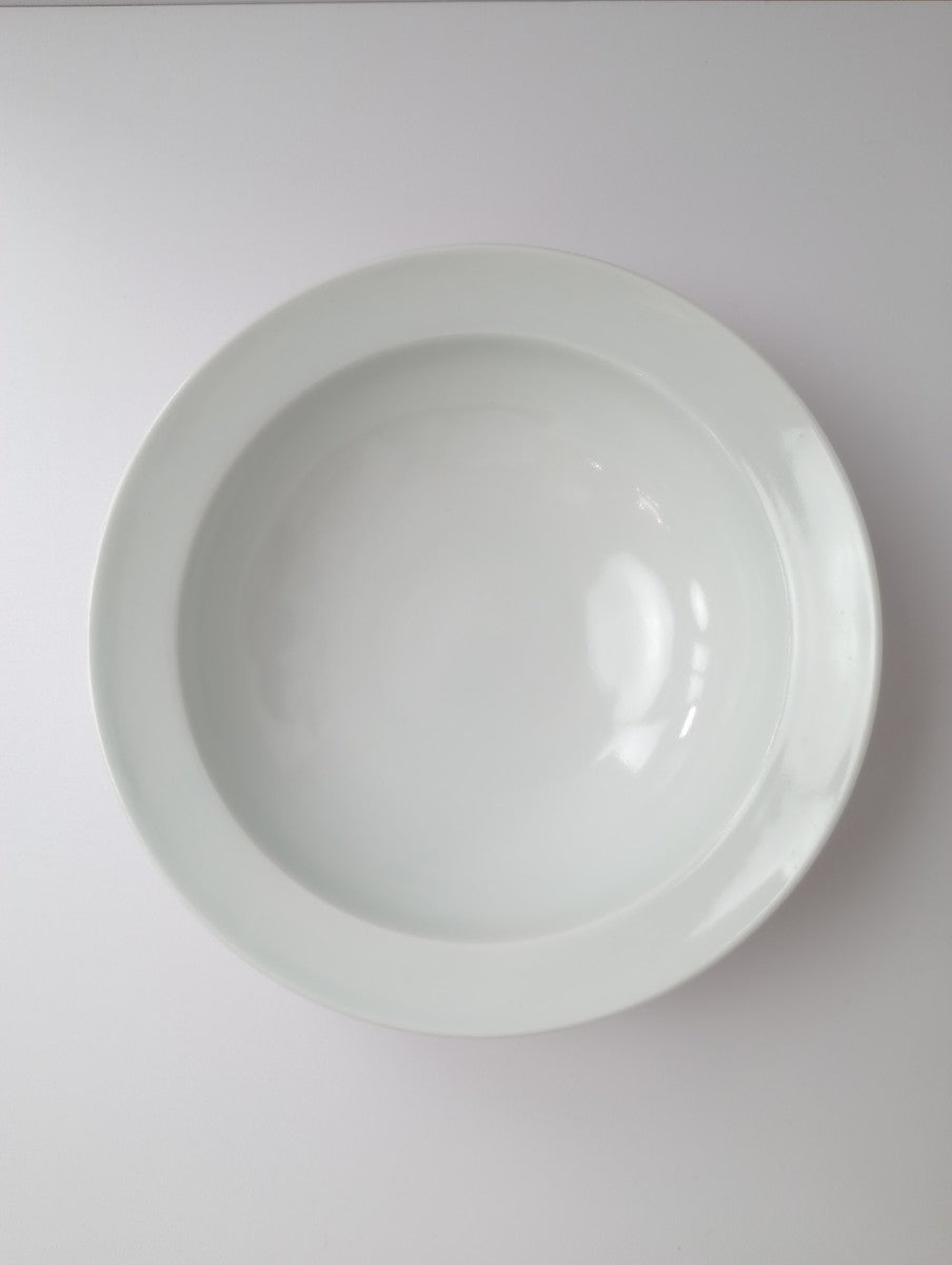 Lee gee jo イ・キジョ 李起助  Deep plate  皿 白 【中古】