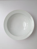 Lee gee jo イ・キジョ 李起助  Deep plate  皿 白 【中古】