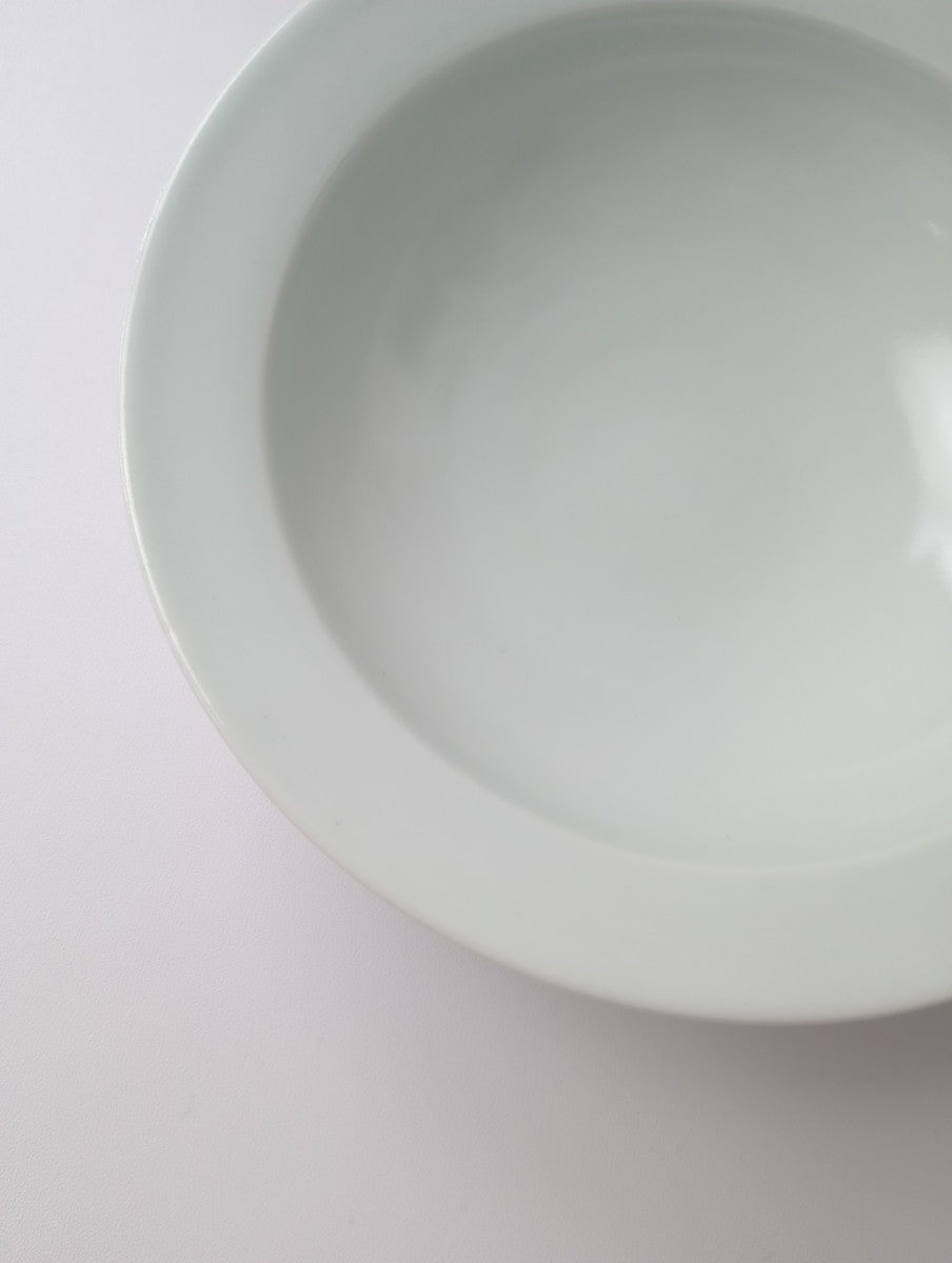 Lee gee jo イ・キジョ 李起助  Deep plate 白 皿 【中古】