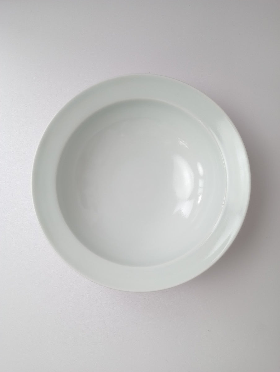Lee gee jo イ・キジョ 李起助  Deep plate 白 皿 【中古】