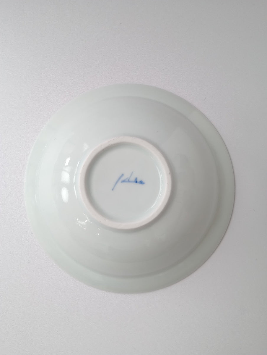 Lee gee jo イ・キジョ 李起助  Deep plate  皿 白 【中古】