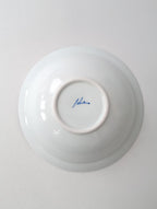 Lee gee jo イ・キジョ 李起助  Deep plate  皿 白 22 ｃｍ  【中古】