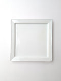 Lee gee jo  イ・キジョ 李起助  Square  plate スクエア プレート 皿 白 【中古】