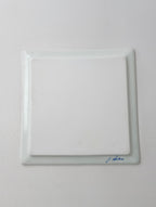 Lee gee jo  イ・キジョ 李起助  Square  plate スクエア プレート 皿 白 【中古】