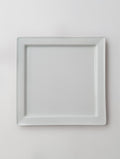 Lee gee jo  イ・キジョ 李起助  Square  plate スクエア プレート 皿 白 【中古】