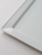 Lee gee jo  イ・キジョ 李起助  Square  plate スクエア プレート 皿 白 【中古】