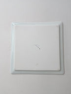 Lee gee jo  イ・キジョ 李起助  Square  plate スクエア プレート 皿 白 【中古】
