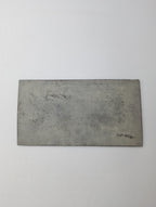 吉田次朗 プレート 皿 板皿 グレー 【中古】
