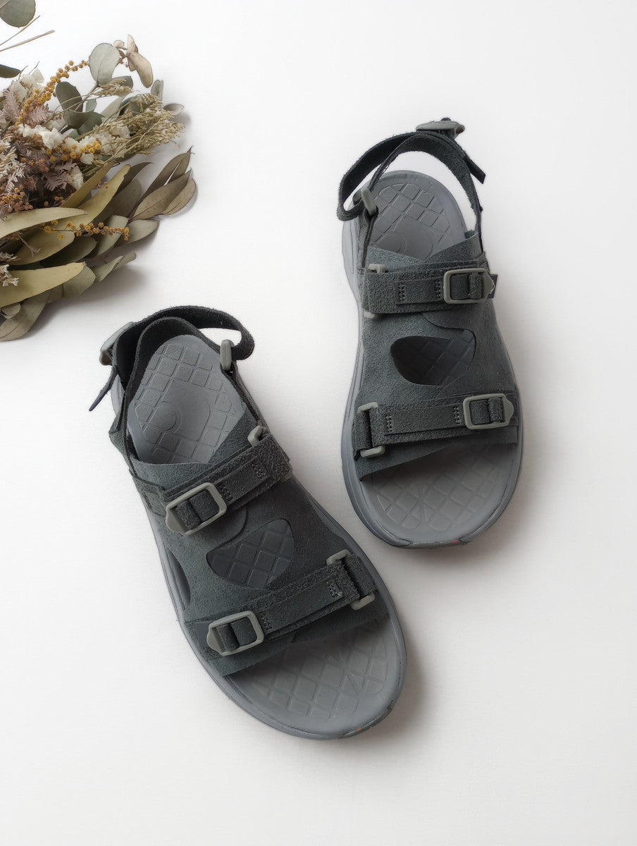 新品 rig footwear リグ フットウェア kuruka2.0 リカバリーサンダル クルカ グレー 24 (14M＋5073)