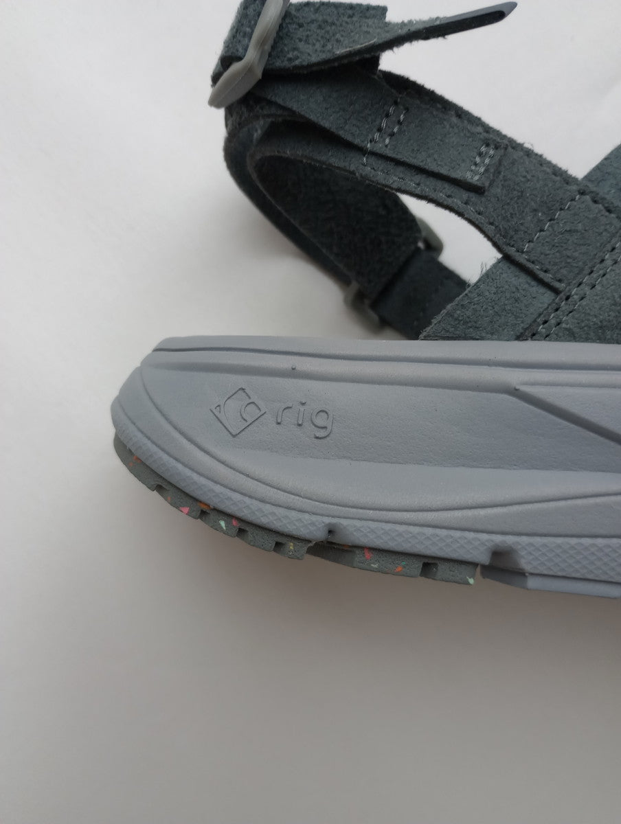 新品 rig footwear リグ フットウェア kuruka2.0 リカバリーサンダル クルカ グレー 24 (14M＋5073)