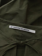 TENNE HANDCRAFTED MODERN テンハンドクラフテッドモダン volume sleeve pullover ボリュームスリーブプルオーバー カットソー カーキ 【中古】